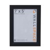 Wall Space 7x5 Black Frame | Bevelled Black Photo Frame