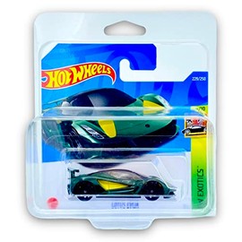 Hot Wheels Lotus Evija (Green) 8/10 HW Exotics 2022-229/250 (Short Card) *** COMES IN A KLAS CAR KEEPER PROTECTIVE COLLECTORS CASE *** HCT07