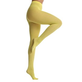 EVERSWE 80D Microfibre Women's Tights, yellow