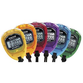 Accusplit Survivor 2 Series Stopwatch Set of 6 Translucent Colors