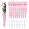 Craftdady 50Pcs Flower Wrapping Bags 17.72 x 4.72 Inch Pink