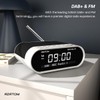 AZATOM Revival DAB+ DAB Digital FM Radio, Dual Alarm Clock,