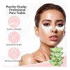100 Pares Parches Hidrogel Media Luna Para Pestañas