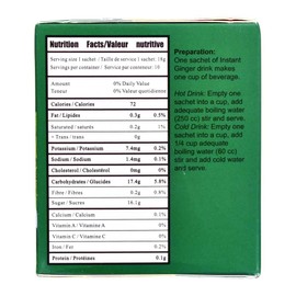 Honey Ginger Tea – Soothing Herbal Blend with Lemon and Ginger | Caffeine-Free Wellness Tea for Relaxation and Digestive Comfort | 40 Tea Bags