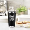 Best Dad Ever Tumbler 20oz, Insulated Coffee Cup with Cleaning