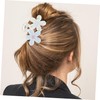 Beavorty 6 Pcs Flower Hair Claw Clips for Women Durable