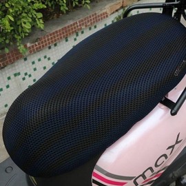 (GTF39308) 3D Air Hole Big Mesh Motorcycle Seat Cover (XL) (Stripe) / (GTF39308)3D 에어홀 빅메쉬 오토바이 시트커버(XL) (스트라이프)