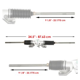 Caltric Rack And Pinion Steering Box For John Deere XUV560E XUV560E S4 Gator Am145794