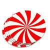 Peppermint Swirl Novelty Coaster Set