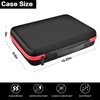 Comecase Battery Organizer Storage Box, Carrying Case Bag Holder -