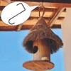 Vinyl Fence Hooks Patio Hooks Brown - 8 Pack 2