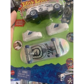 HOT WHEELS SKATE PACK  TREASURE HUNT SKATEBOARD + NITRO TAILGATER TONY HAWK NEW