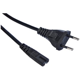 Akyga AK-RD-02A Power Cable for Laptop 2 Pin IEC C7 / CEE 7/16 Europlug 3.0 m