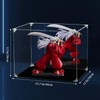Acrylic Display Case Clear Action Figure Display Case with Mirrored