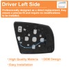 Senzeal Driver Side Heated Mirror Glass Replacement with Turn Signal