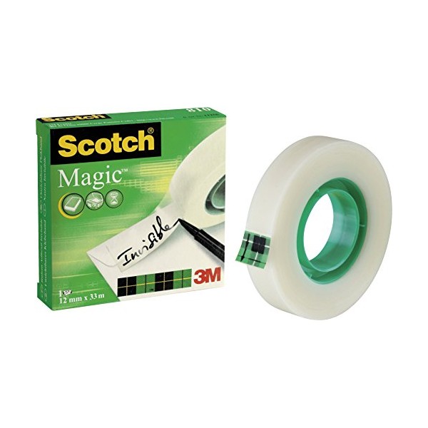 Scotch 12mm x 33m Magic Tape