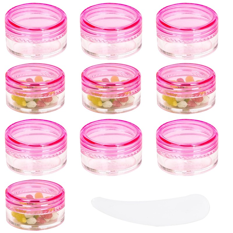 Sgehai Pack of 73 Containers, 5 ml, Cosmetic Jars, Lip
