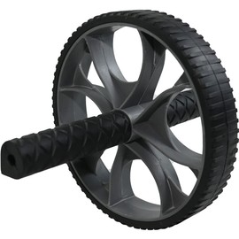Ram® Ab Abdominal Exercise Roller Body Fitness Training Machine ABS Wheel Gym Tool Black