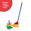 Schylling Children's Broom Set - Kids Pretend Play Cleaning Kit