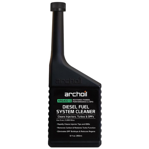 Archoil AR6400-D Diesel Fuel System Cleaner - Cleans Injectors, Turbo,