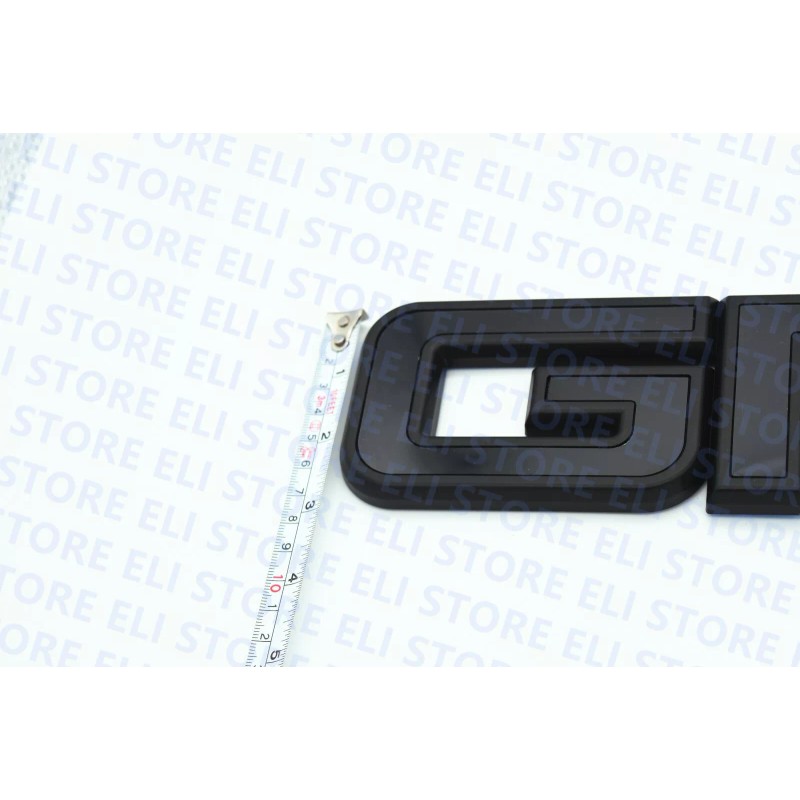 General Motors 2014-2019 GMC Sierra Black Emblem Package Front &