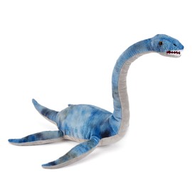 Zappi Co Plush Children's Stuffed Soft Cuddly Plush Toy-Part of Safari Animals Collection, Perfect for Kids (31cm Depth)(Plesiosaur Dinosaur)