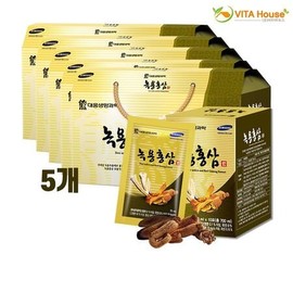 [Family Month] Daewoong Life Science Antler Red Ginseng Extract 5 boxes 70ml / [가정의달] 대웅생명과학 녹용홍삼진액 5박스 70ml