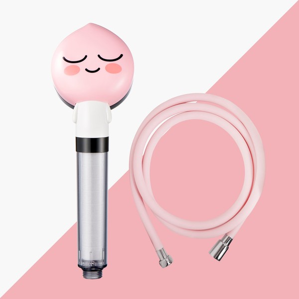 Daelim Bath Kakao Filter Shower [Apeach] + Tubular Shower Rope