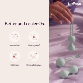 BELLESA Bellesa Kegel Balls | Pelvic Floor Strength | Waterproof | Medical-Grade Silicone