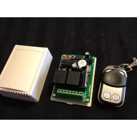 endlessparts RF Wireless Electric Garage Gate Door Remote 2 Channel