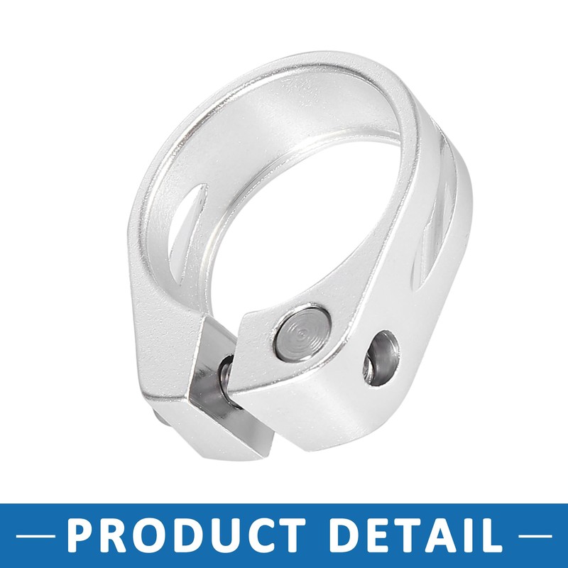 A ABSOPRO Aluminium Alloy Bike Seat Post Clamp Seat Adapter