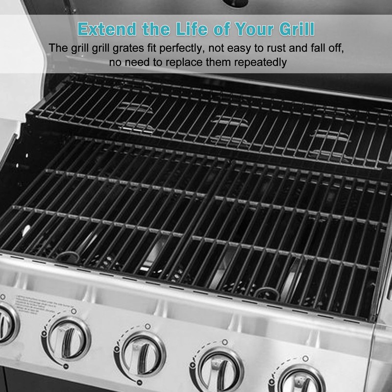 Criditpid Grill Grate Replacement for Nexgrill 4 Burner 720-0830H 720-0783E,