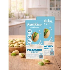 Sunkist Pistachio Unsweetened 190ml 48 packs / 썬키스트 피스타치오 언스위트 190ml 48팩