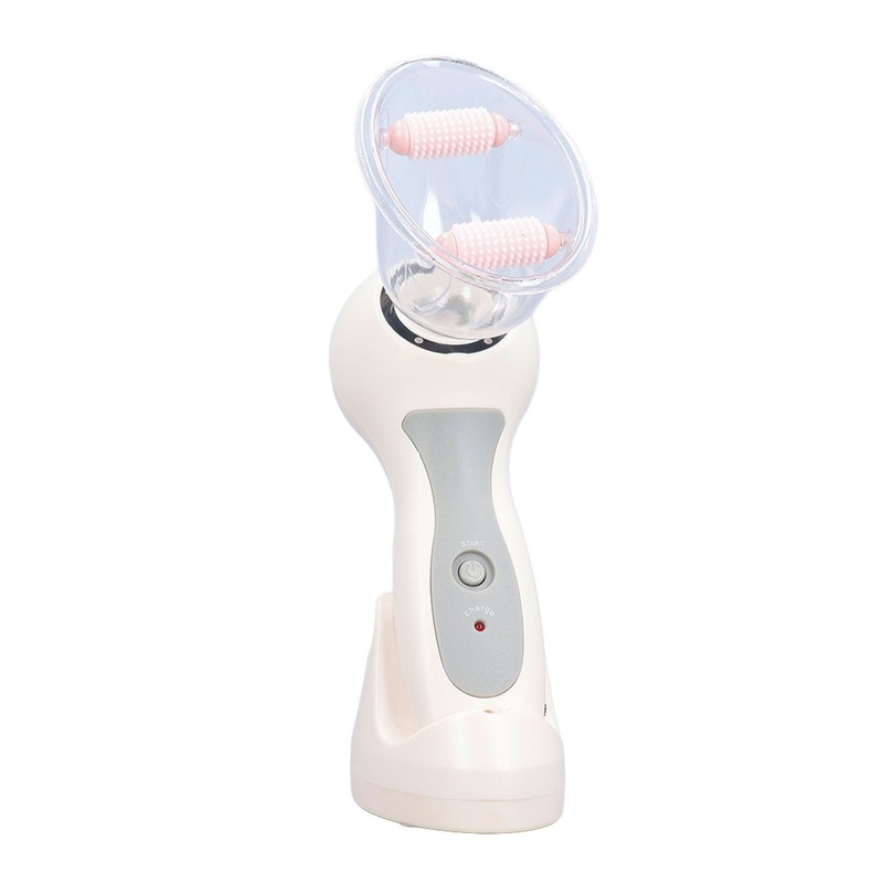 Handheld Chest Vacuum Massager Promote Vibration Improve Elasticity Electric Chest