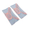 1 Pair Knee Brace Thickened Pads Breathable Mesh Silicone Spring