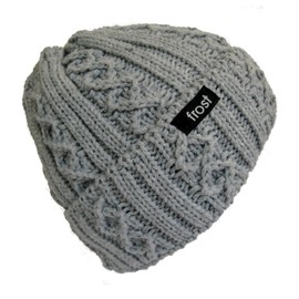 Frost Hats Women Girls Winter Hat Warm Winter Beanie M2013-340 Gray