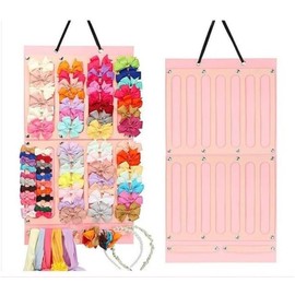 Porta Moños For Niñas,organizador De Lazos For El Color Color Rosa 10438cm,Soporte moños y lazos,Organizador para accesorios pelo para niñas