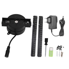 3D Hologram Fan WiFi 3D Hologram Projector Advertising Display Fan 224 LED Beads High Resolution Display for IOS (EU Plug)