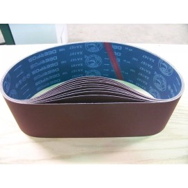 Unbranded PREMIUM  A/O,  X-WEIGHT  SANDING  BELTS  6" X 89",  5 - PACK,  320-GRIT