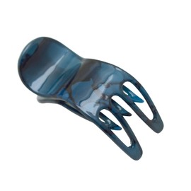 Parcelona-French Simply Bear Paw Medium 3" Acetato de celuloide Antideslizante Deslizamiento lateral en la mandíbula Yoga para cabello fino Moda Estilo duradero Accesorios para el cabello para mujeres