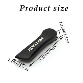 LIANCHEN 1 Pair Handlebar End Bicycle 22.2 mm Bicycle Handlebar End Safety Grips Made of Aluminium Alloy Black Bicycle Handlebar Ends for Mountain Bike, Road Bike (Black)