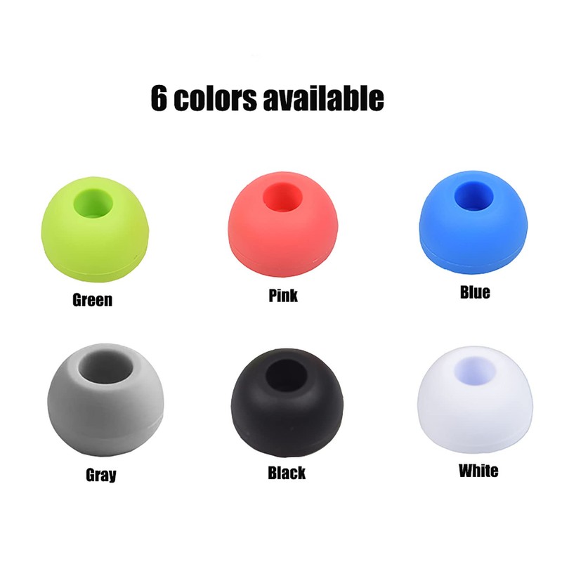 Replacement Silicone Ear Tips Earbuds Buds Set Compatible with Beats