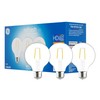 GE Refresh LED Light Bulbs, 40 Watt, Daylight, G25 Globe