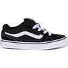 Vans Unisex Children's Caldrone Trainers, Suede Mesh Black White