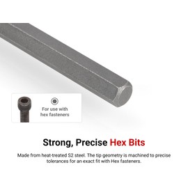 TEKTON 3/8 Inch Drive x 9/64 Inch Long Hex Bit Socket | SHB12401