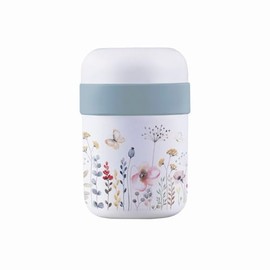 Chic.Mic Watercolor Flowers BPLP323 Lunch Box Melamine and BPA-Free 15 cm Plastic