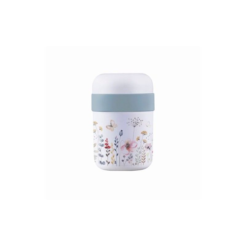Chic.Mic Watercolor Flowers BPLP323 Lunch Box Melamine and BPA-Free 15
