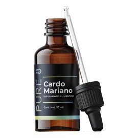 Pure 8 Cardo Mariano Líquido 30 Ml