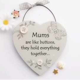 Mums are like Buttons Wooden Plaque