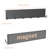 YJSMO Magnetic Key Rack No Drill Magnetic Key Holder for